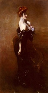 이브닝드레스를 입은 페이지 부인의 초상