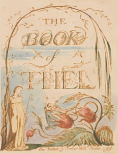 The Book of Thel_Plate 2_Title Page 1789