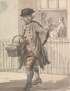 London Cries A Muffin Man ca 1759