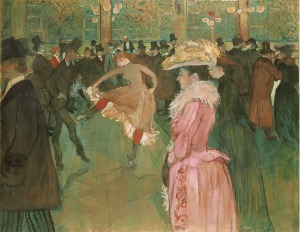 At the Moulin Rouge- The Dance 1890