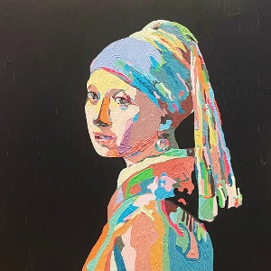 Hommage_The Girl with pearl Earring